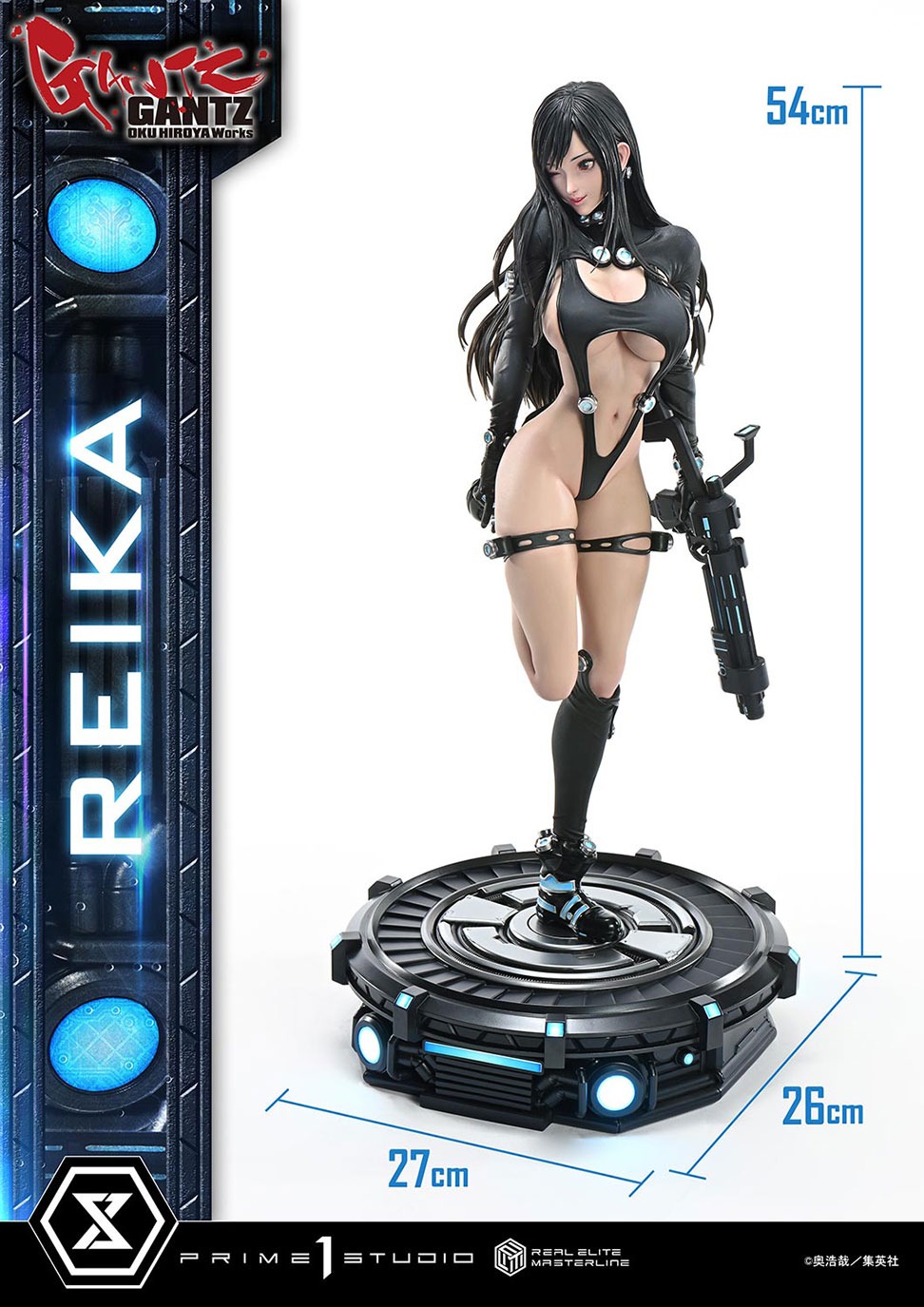 GANTZ リアルフィギュア レイカ 岸本 GANTZ ガンツ 岸本 & レイカ フィギュア 未開封 3体セット