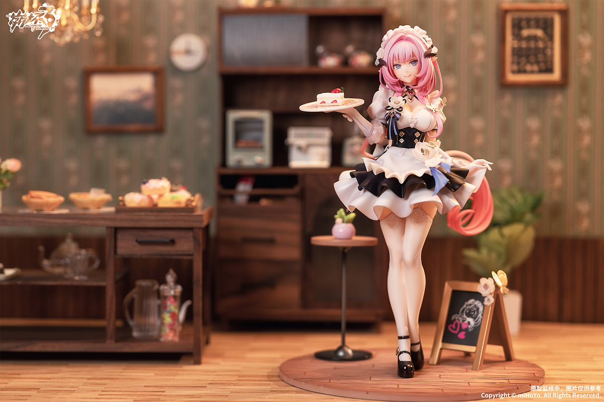 可能です崩壊3rd エリシア ピンクのメイドさん♪Ver. 1/7 完成品フィギュア