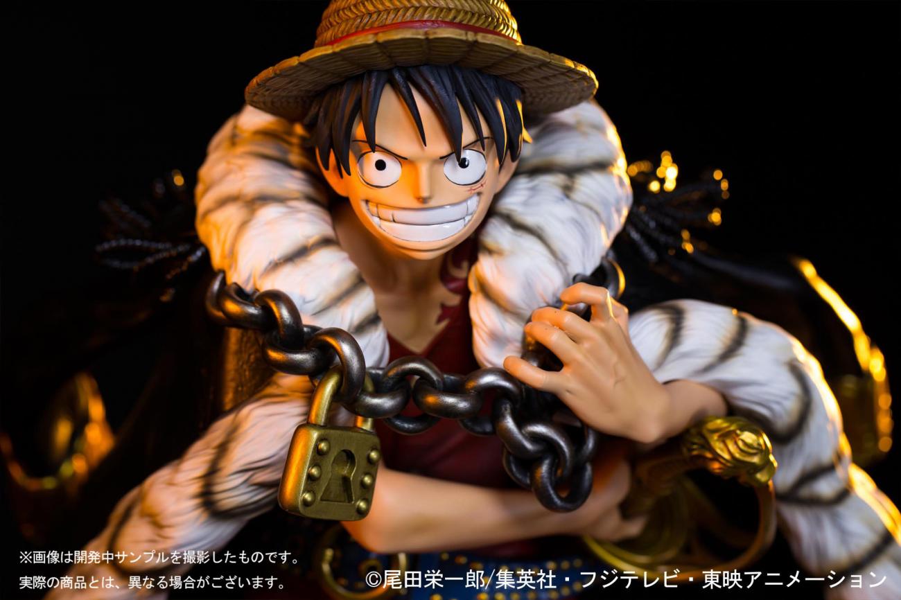 One Piece Log Collection Large Statue Series Monkey D Luffy