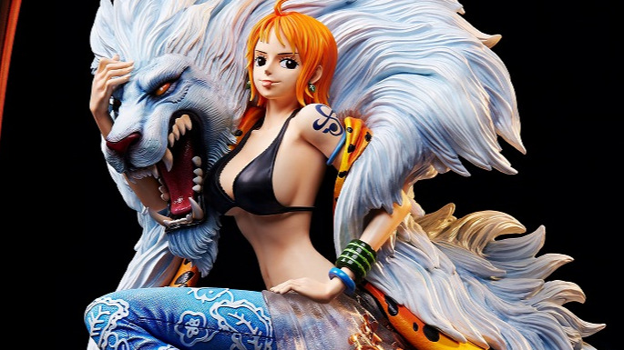 One Piece Log Collection Large Statue Series Nami