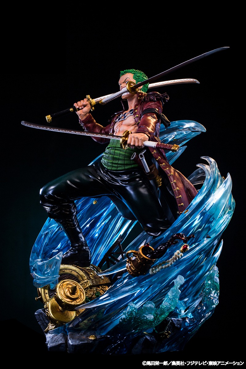 One Piece Log Collection Large Statue Series Roronoa Zoro