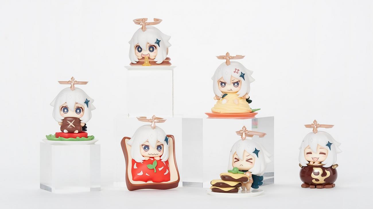 Genshin Impact &quot;It&#39;s not emergency food!&quot; Paimon Gourmet Series Trading Figures 6 pieces BOX