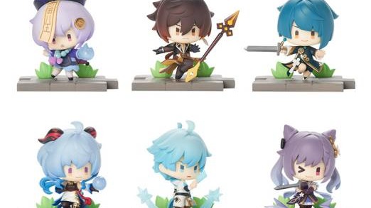原神 「戦場の英姿」 コレクションフィギュア 璃月篇 6個入りBOX(再販)